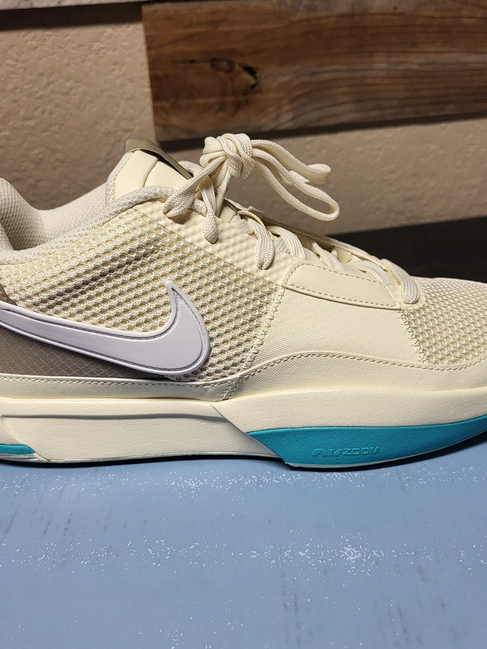 *NEW* Nike Ja 1 Seasonal Vacation Coconut Milk Shoes Size Men's 8 Women's 9.5